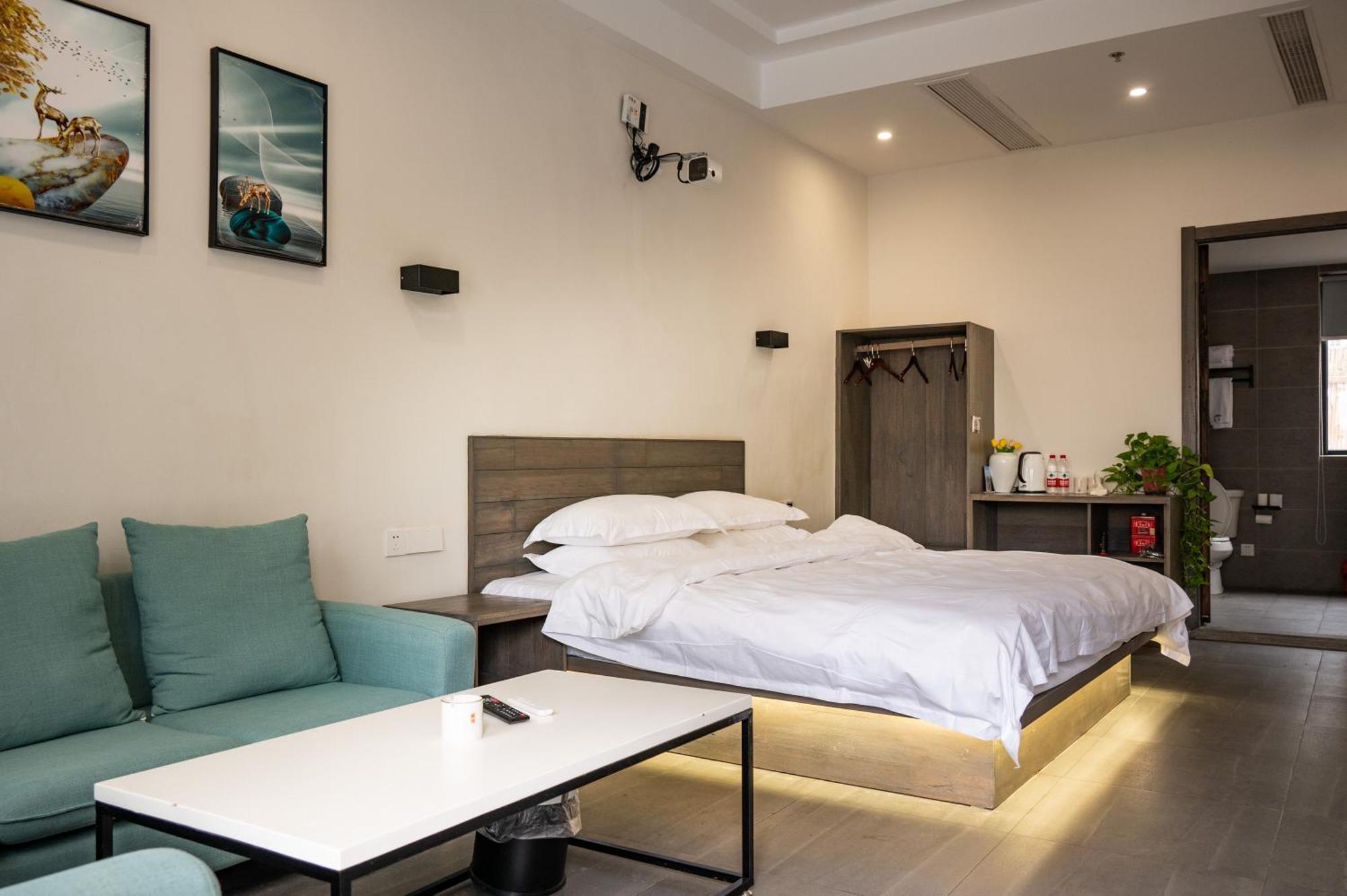 Tingjian Musu Private Soup Design Homestay - South Gate Of Wuzhen Xizha Scenic Area Tongxiang Exterior photo